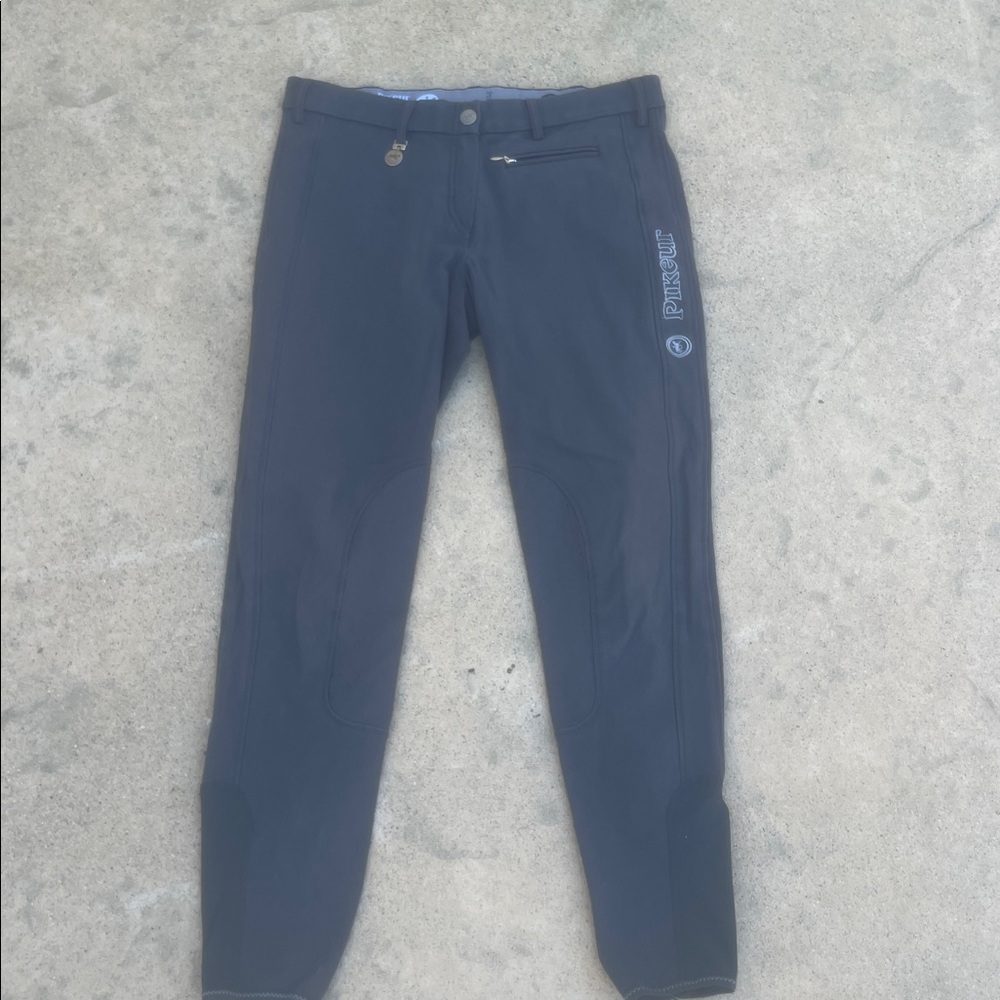 PIKeur Women's Prisca Grip Knee Patch Equestrian Riding Breeches Size 40 / 10US